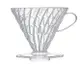 金時代書香咖啡 ​​​​​​​HARIO V60 03 樹脂濾杯 透明 4-6杯 VD-03T