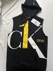 Calvin Klein Ck One Men’s Fleece Sleeveless, Pullover, Vest, Graphic Fashion