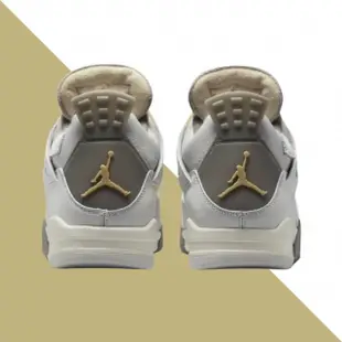 【NIKE 耐吉】休閒鞋 Air Jordan 4 Retro SE Craft 工藝光子 灰兔子 麂皮 AJ4 男鞋 DV3742-021