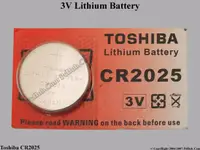 在飛比找PChome24h購物優惠-TOSHIBA 鋰電池 CR2025 (3V)