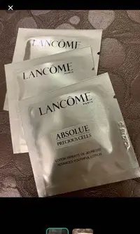 在飛比找旋轉拍賣優惠-特價：LANCOME絶對完美極緻活化柔膚露1.5ml共3包