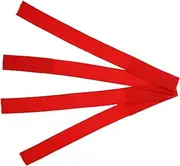 HOMOBABE 4pcs Winch Rope Tow Straps for Truck Heavy Duty Tow Straps Pulling Rope Winch Belt Red Polyester