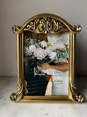 New gold picture ornate frame for 5”x7” antique style..