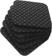 GALPADA 6 Pack Anti-vibration Treadmill Pads Exercise Mats for Hard Floor Noise Reduction Pad for Gym Equipment