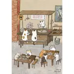 【台灣品牌】300片拼圖 貓小姐 MS.CAT-老闆！來碗陽春麵 300-130