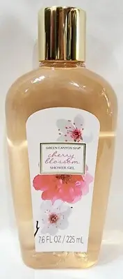 Green Canyon Spa CHERRY BLOSSOM Shower Gel Purifying Cleanse 7.6 oz/225mL New
