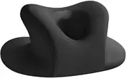YWJLQH Memory Foam Travel Neck Pillow Face Cradle Ergonomic Face Cushion