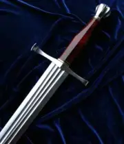 Custom Hand Forged Battle Ready Sword, Raven Longsword, Medieval sword