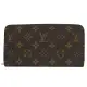 【Louis Vuitton 路易威登】LV M42616 ZIPPY 經典花紋拉鍊發財零錢長夾(現貨)