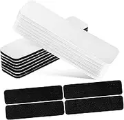 jojofuny 48 Pcs Self Adhesive Hook and Loop Tapes Durable Damage Hanging Strips for Home Office Cars and Fastening Strips Secure Fixation Wide Application