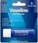 2 X VASELINE ORIGINAL LIP THERAPY LIP BALM STICK 4.8G