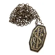 Fantastic Beasts - Newt's Monogram Necklace / Pin NEW Elope