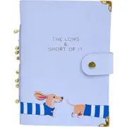 LVD Leather Note Book Short Of It Stylish Hard Cover Journal/Diary 18x13cm