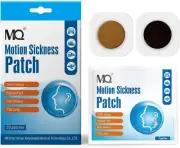 Motion Sickness Patch - 20 Pack - Works to Relieve Vomiting, Nausea, Dizziness a