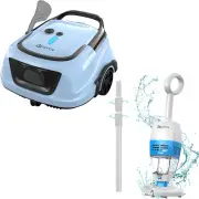 Cordless Robotic Pool Cleaner & Winny 100P Handheld Pool Vacuum