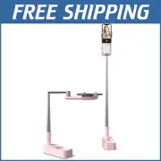 Foldable Selfie Stand for Live Streaming with Bright LED & Phone Holder - AP-V6P