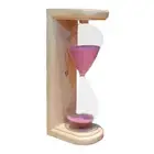 15 Minute Sand Timer Wooden Glass Hourglass Sand Timer Clock Home Office Decor
