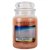 在飛比找博客來優惠-YANKEE CANDLE 香氛蠟燭 623g- 粉紅沙