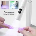 360 Degree Rotation Mini Led Nail Lamp Multi-function Light Therapy Lamp