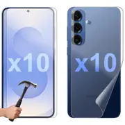 10 Set Tempered Glass Screen Protector for Samsung Galaxy S25+ PLUS Front and Back Film Guard