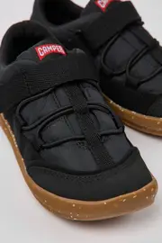 Ergo Black textile shoes for kids