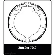 Protex Brake Shoes - N1516