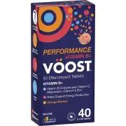 Voost Performance Vitamin B+ Effervescent Tab - Orange X 40