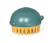 Green Dog Bath Brush Refillable Shower Gel Bath Press Friction Cleaning Supplies