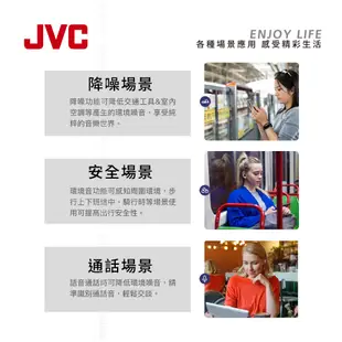 JVC 真無線 降噪 藍牙立體聲耳機 HA-A50T