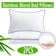 2x Hotel Quality Pillow Breathable Cooling Pillows Queen King Single Medium Firm