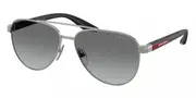 Prada Linea Rossa PS A52S 5AV3M1 Men's Sunglasses Gunmetal Size 58