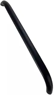Shower Door Handle,Grab Bar Towel Bar for Bathroom,Stainless Steel Surface Barn Door Handle Hole to Hole,Sliding Shower Door(Black)