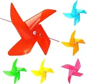 Colorful Wind Catcher | 50X Windmill for Party,360 Degree Swivel Colorful Pinwheels Yard Art for Lawn Garden Outdoor