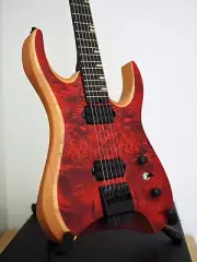 Halo MERUS 6-string Headless Guitar Bare Knuckle Juggernaut, Hipshot Bridge