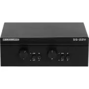 MCLELLAND SS22V 2-Way Premium Speaker Selector Volume Control 2 Amp 2 Zone