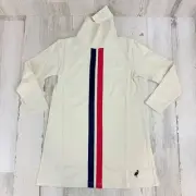 Beaufort Bonnet Company Tatum Turtleneck Dress White Blue Red Stripe Sz 6 NWT
