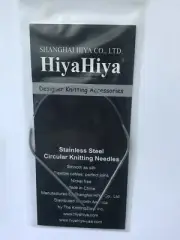 HiyaHiya Stainless Steel Circular Knitting Needles Choose Size and Length
