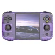 R46S Retro Game Console 16GB+64GB Transparent Purple
