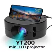 YT200 Smart Projector LED HD TV Video Projetor for 4K 1500 Lumens Android Same S