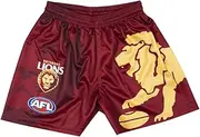 [AFL] Brisbane Lions Youth Logo Footy Shorts
