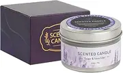 Protection Energy Candle - Meditation Positive Energy Scented Candle, Soothing and Relaxing Aromatherapy Candles | Natural Fragrance Manifestation for Bedroom Work Area Living Room