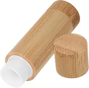 FOMIYES Bamboo Lipstick Tube Refillable Makeup Storage Holder for Women Stylish Bamboo Design Versatile for Lip Gloss Waxes DIY Cosmetics for Personal Use Gifting