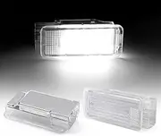 Pizgear LED Under Door Footwell Luggage Trunk Courtesy Glovebox Light Lamps, for Peugeot, 206 207 306 307 308 406 407 508 607 1007 3008 5 Courtesy Door Light(White 1PCS)
