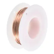 Soft Copper Wire (18 Gauge, 16.4 FT), 99.9% Pure Bare Copper Wire for Crafts