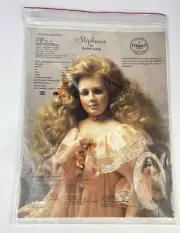 VTG The Doll Artworks Stephanie by Paulette Aprile Sewing Pattern Doll Making