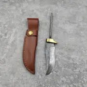 Damascus Steel Knife Blanks For Making Hunting Skinning Bushcraft Blade Knives