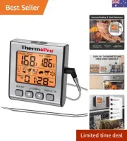 TP16S Digital Meat Thermometer for Cooking and Grilling, BBQ Food Thermometer...