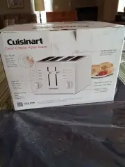 Cuisinart CPT-142P1 4-Slice Compact Plastic Toaster - White