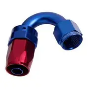Aeroflow 100 Series Swivel Taper 150° Hose End -4AN, AF105-04