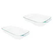 Pyrex 232 2qt Glass Baking Dishes (2-Pack)